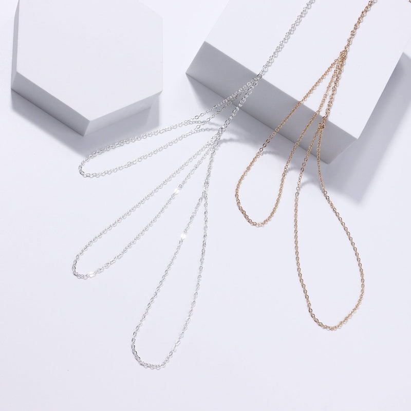 Bohemia Punk Link Chain Ring Connected Bracelets