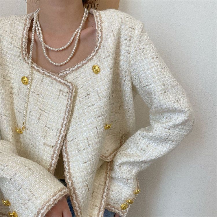 New Design Wedding Pearl Necklace Party Choker Heart Charm