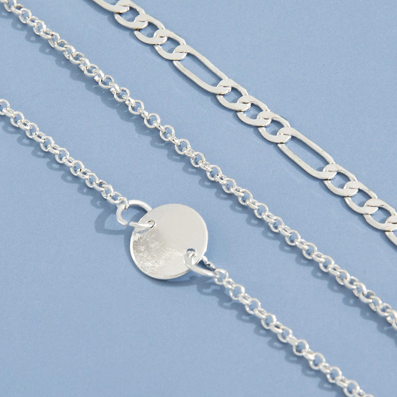 3 Elegant Chain Bracelet Set