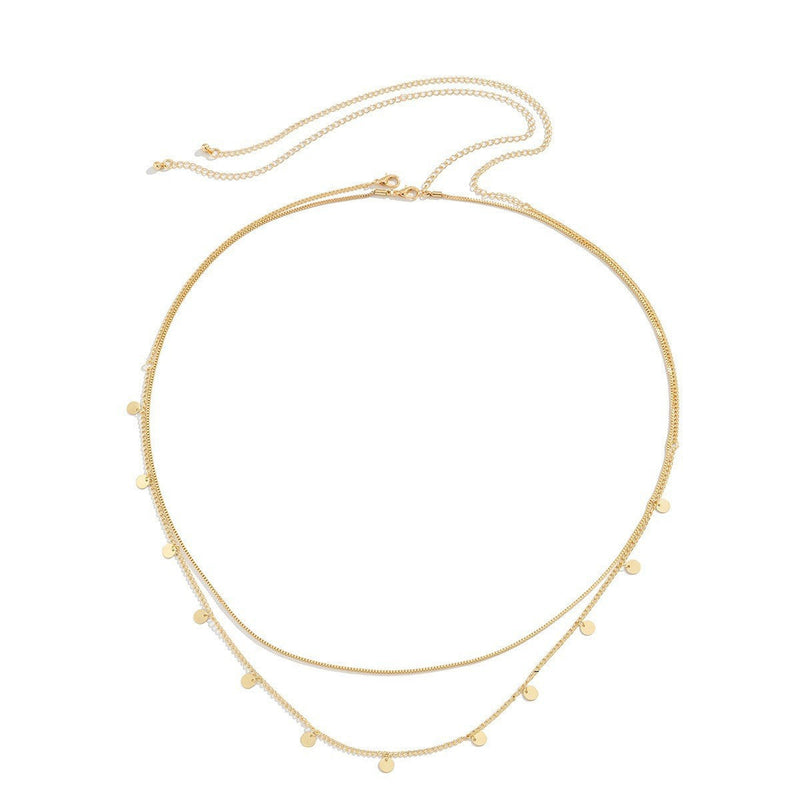 Multi-layer Waist Chain Ladies Geometric Sequins Sexy Waist Chain