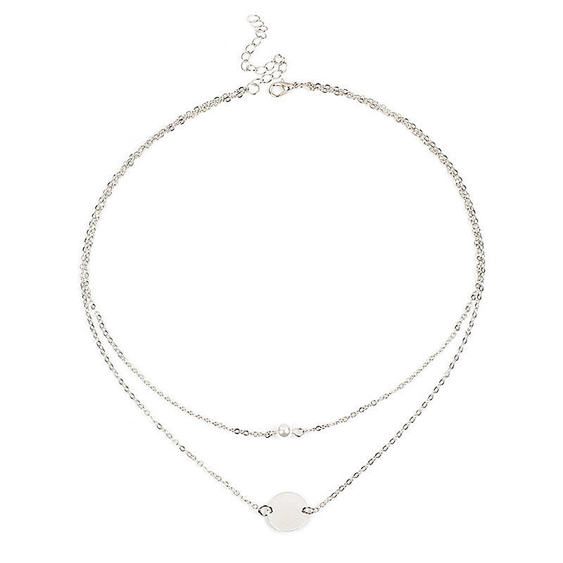 Choker Imitated Pearl Necklaces for Women
