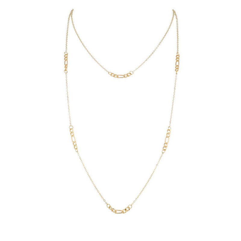 Classic Cable Chain Thin Ladies Necklace