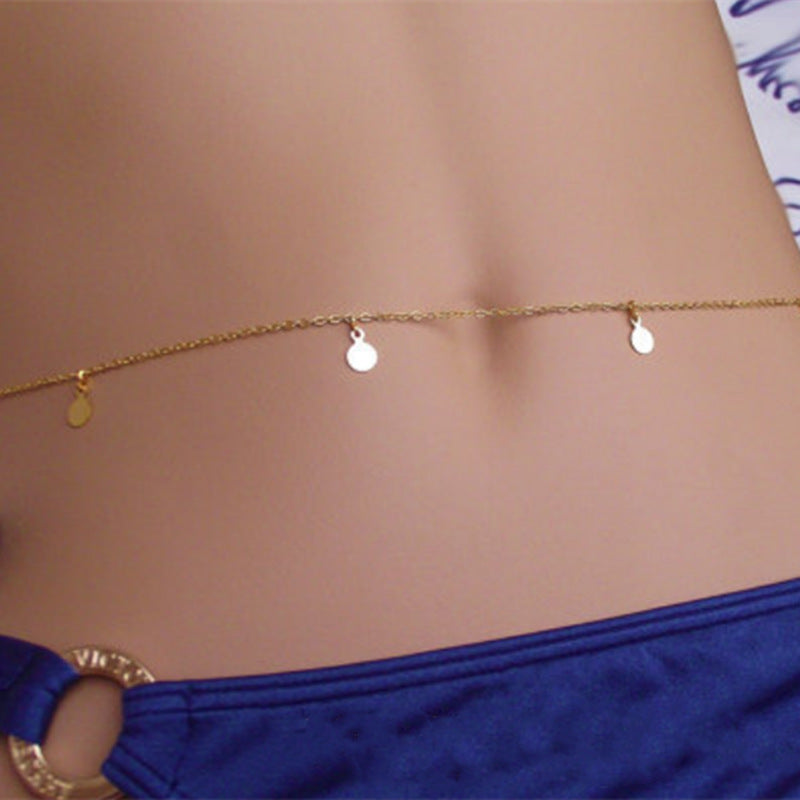 Coin Pendant Waist Chain