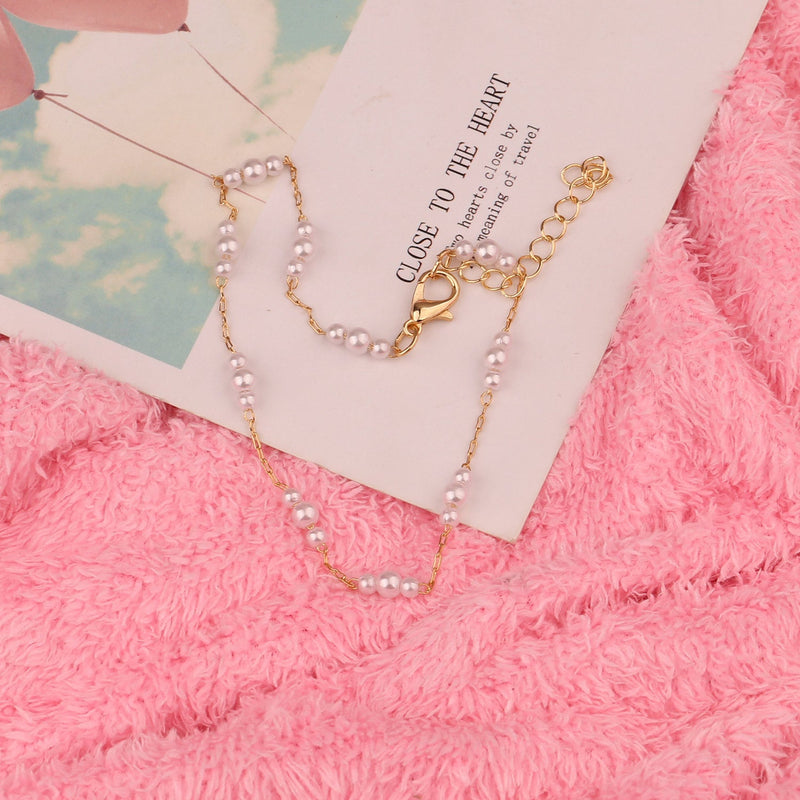 Pearls Charms Bracelet Jewelry Women