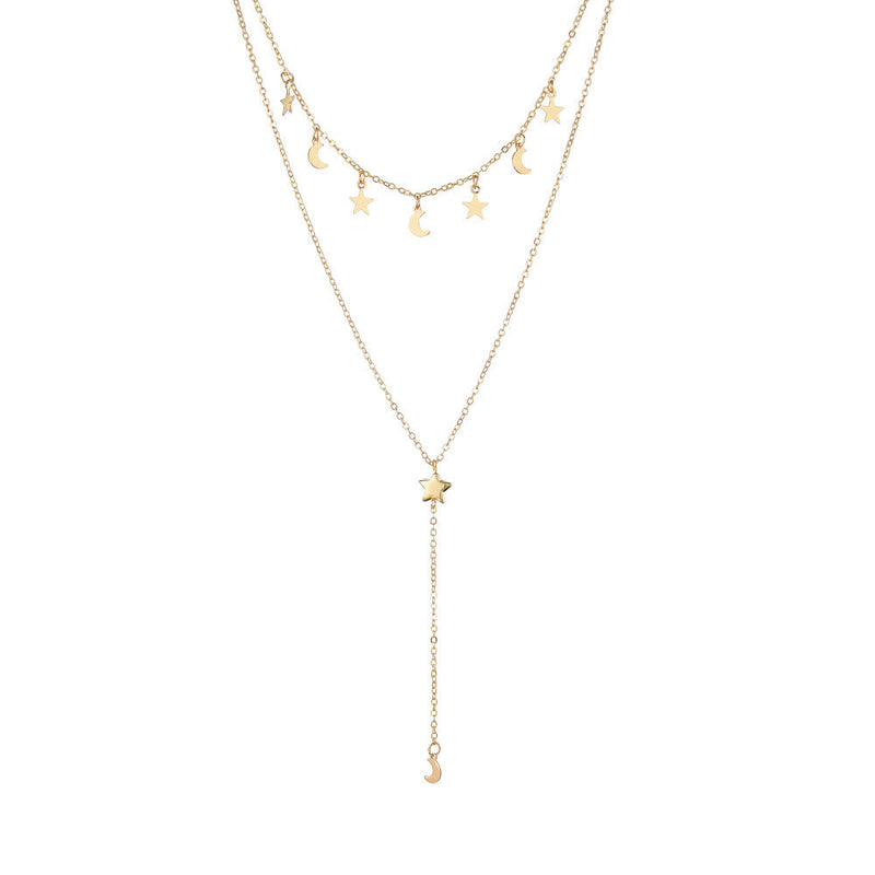 Chain Star Tassel Necklace