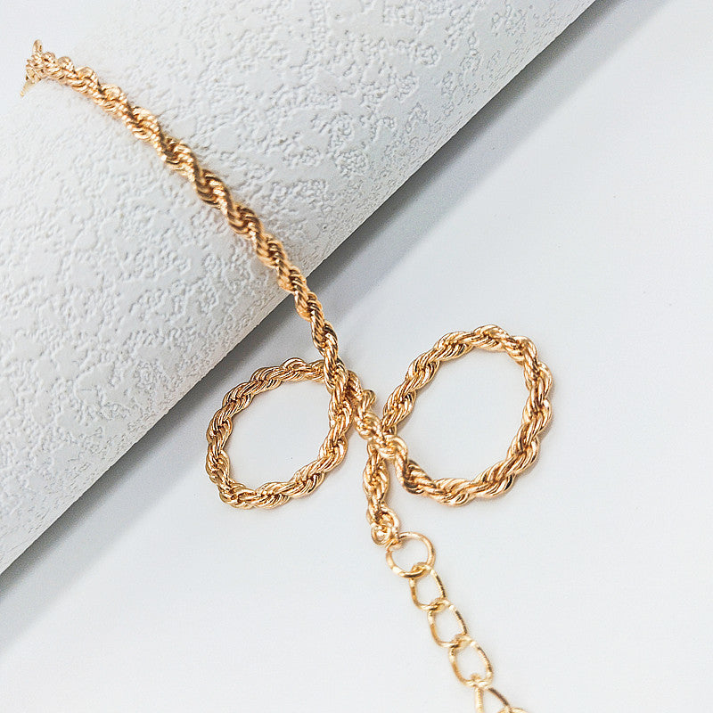 Rope Chain Anklet Women Beach Jewelry