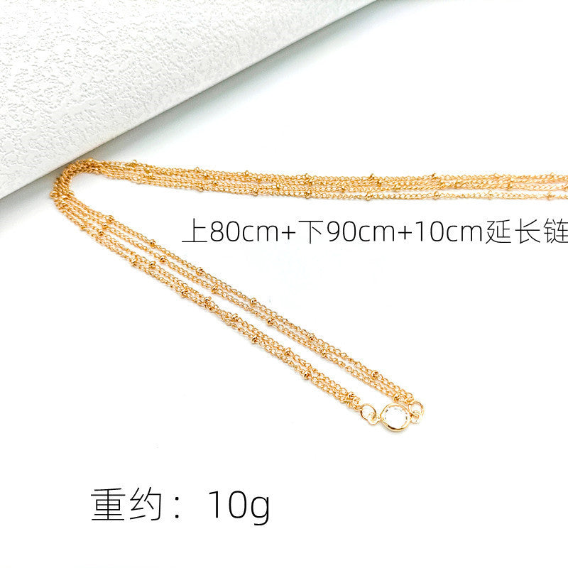 Double Layer Rhinestone Ladies Waist Belly Chain