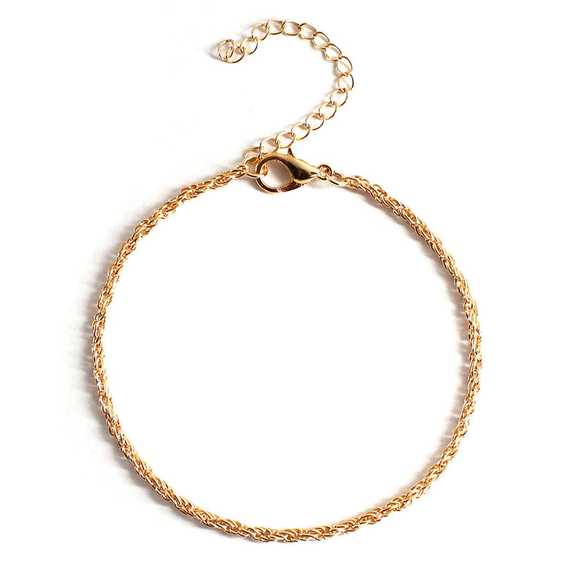 Twisted Rope Chain Bracelet