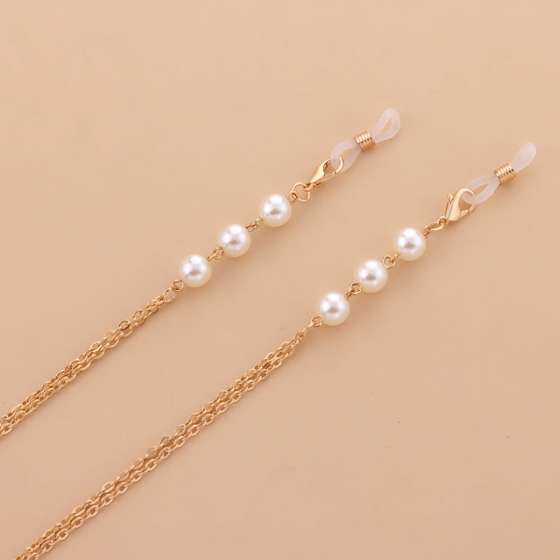 Pearl Glasses Chain Necklace Sunglasses Eyewear