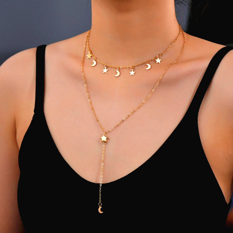Chain Star Tassel Necklace
