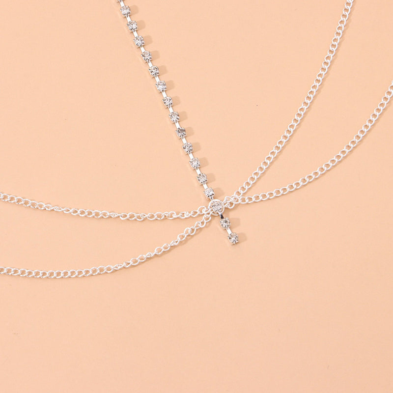 Tassel Multilayer Head Chain Headband Headpiece