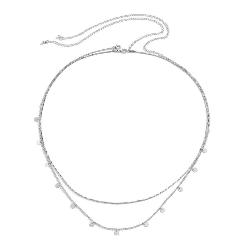 Multi-layer Waist Chain Ladies Geometric Sequins Sexy Waist Chain