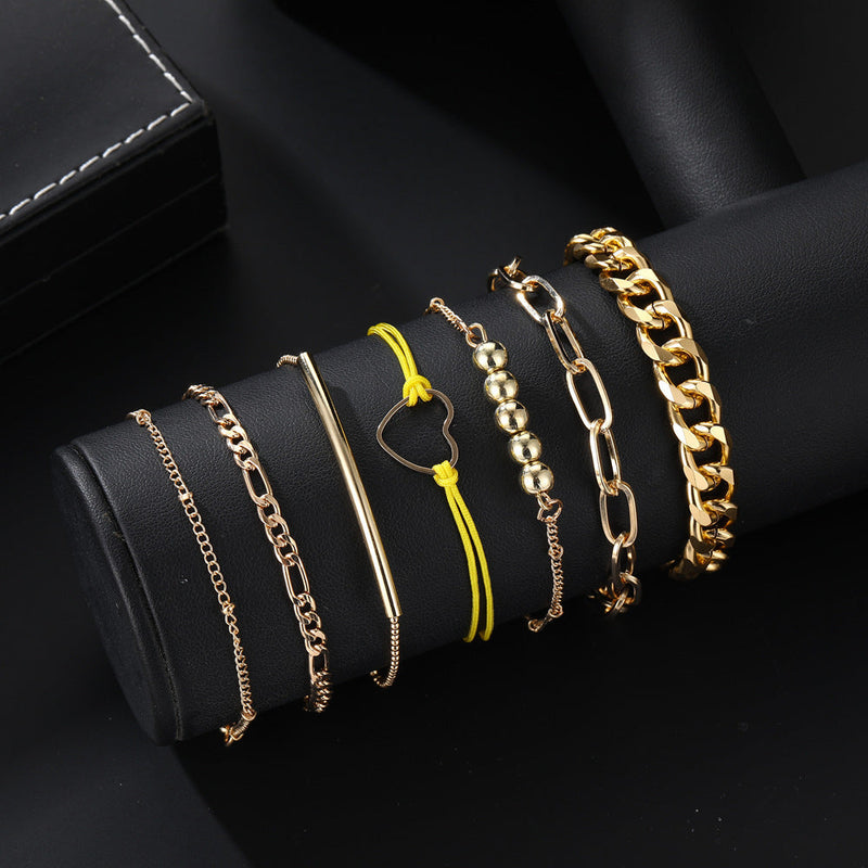 Multi-layer Chain Bracelet Set
