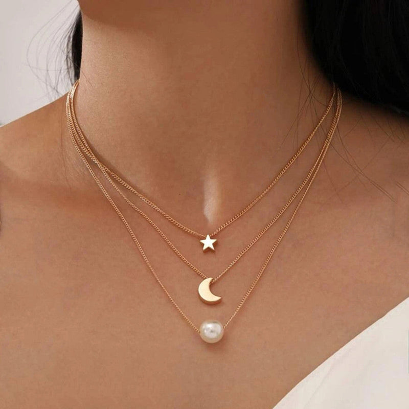 Pearl Daisy Necklace