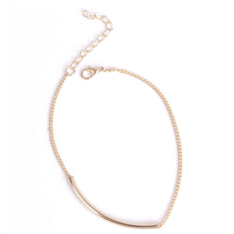 Tubule Anklet Chain Ankle Bracelet