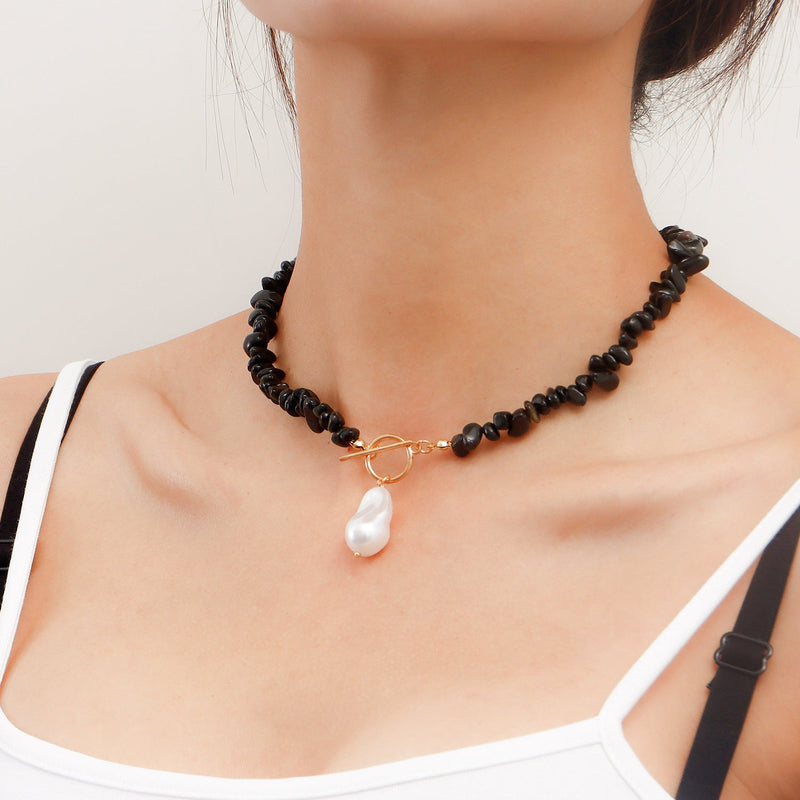 Gemstone Chip Natural Stone Necklaces