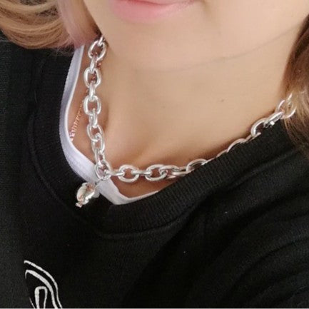 Round Ball Choker Necklace Women Statement Party Jewelry