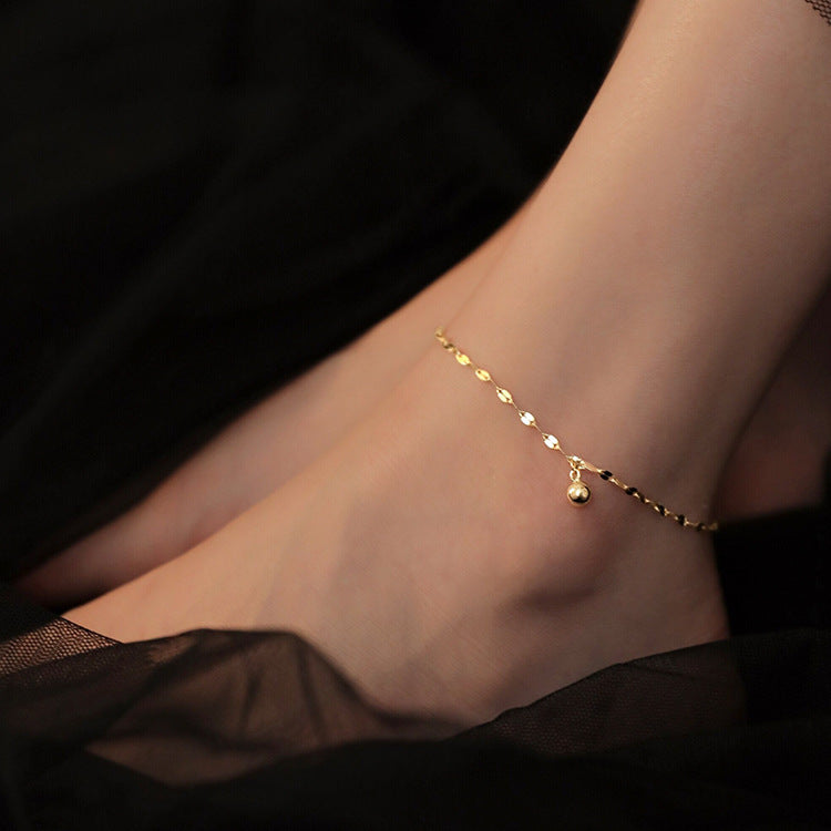 Women Girls Small Ball Charm Foot Chain