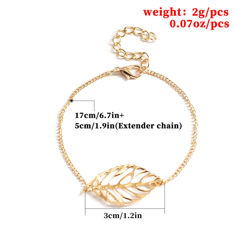 Leaf Link Lady Bracelet