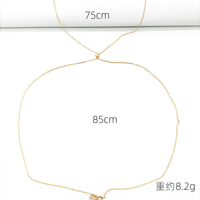 Bra Chain Star Body Chain for Women