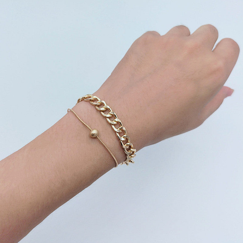 Curb Chain Cuban Link Bracelet