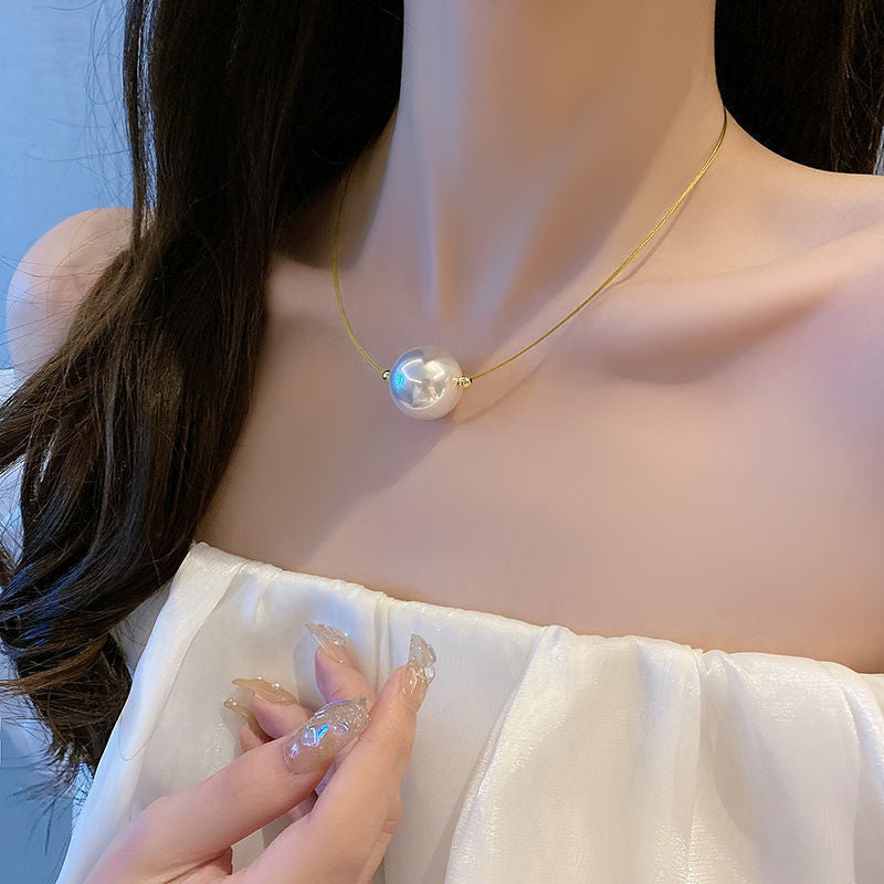 Double Layer Pearl Necklace