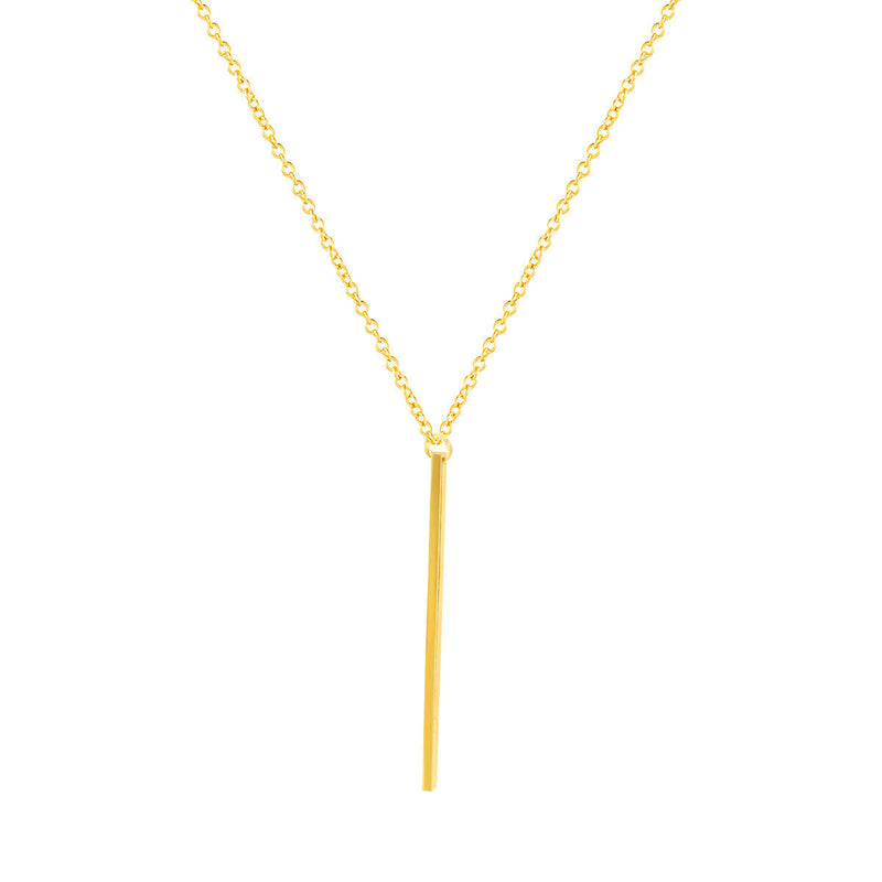 Long bar Pendant Necklace for Girl