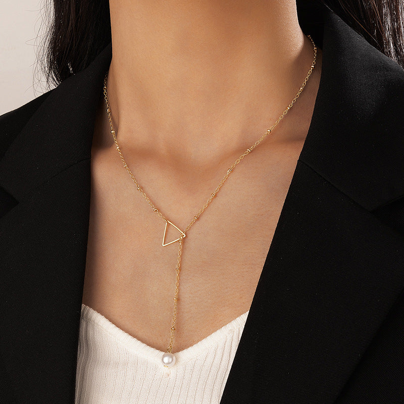 Simple Chains Necklaces Triangle Necklace