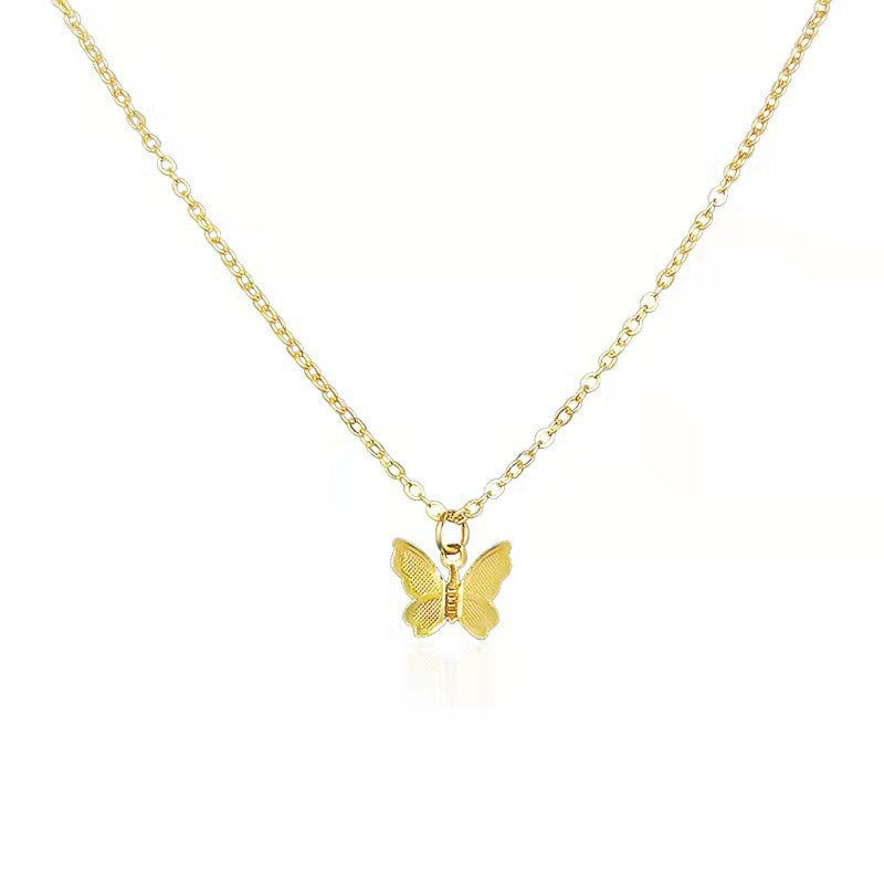 Butterfly Pendant Necklace