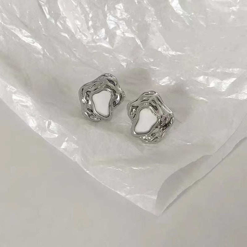 Irregular Geometric Stud Earrings