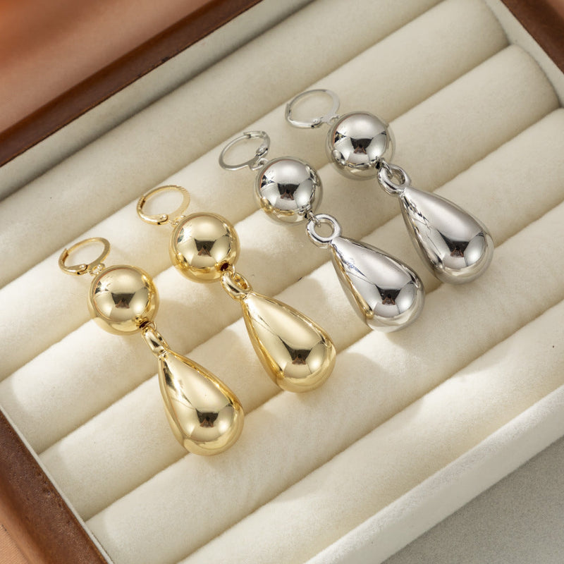 Punk Metallic Beaded Chunky Necklace