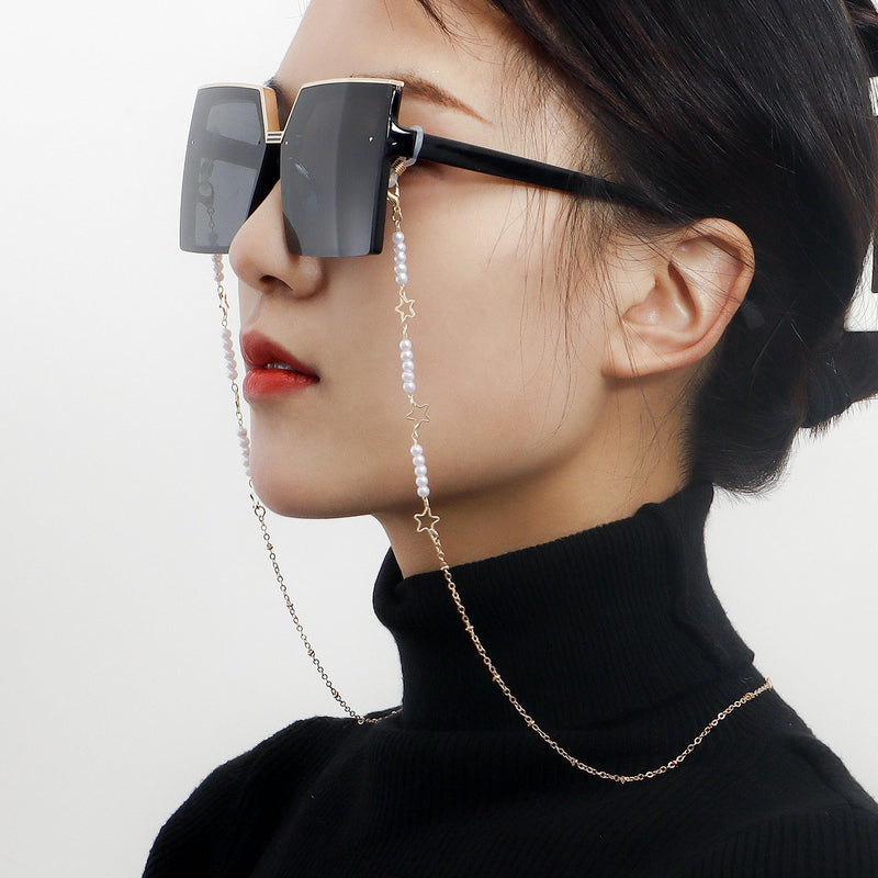 Beads Glasses Neck Strap Lanyard Sunglasses Chain