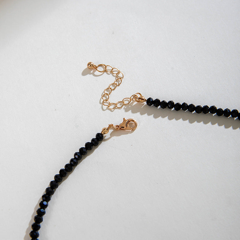 Crystal Beads Handmade Necklace Bracelet Jewelry Set