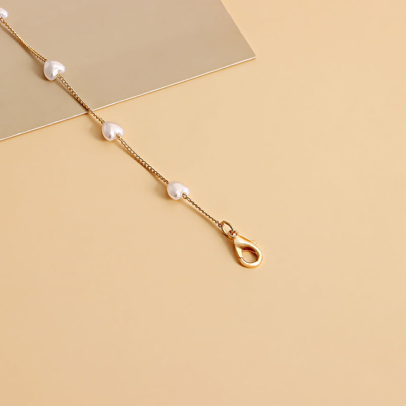 Boho Heart Pearl Body Chains