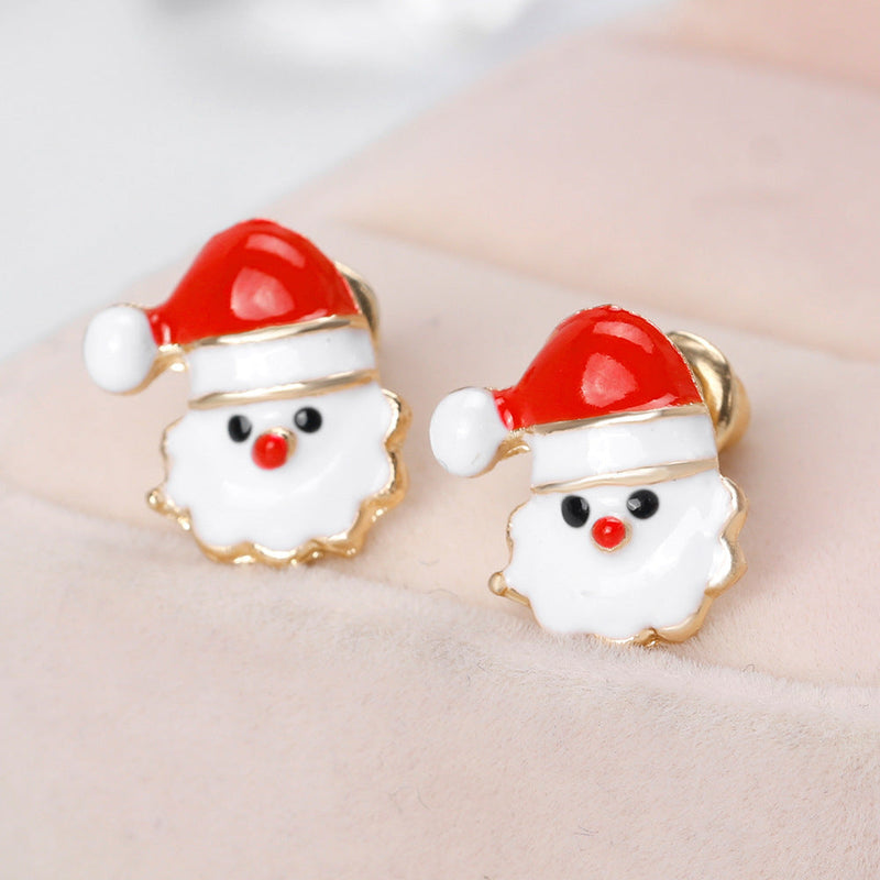 Christmas Santa Claus Earrings
