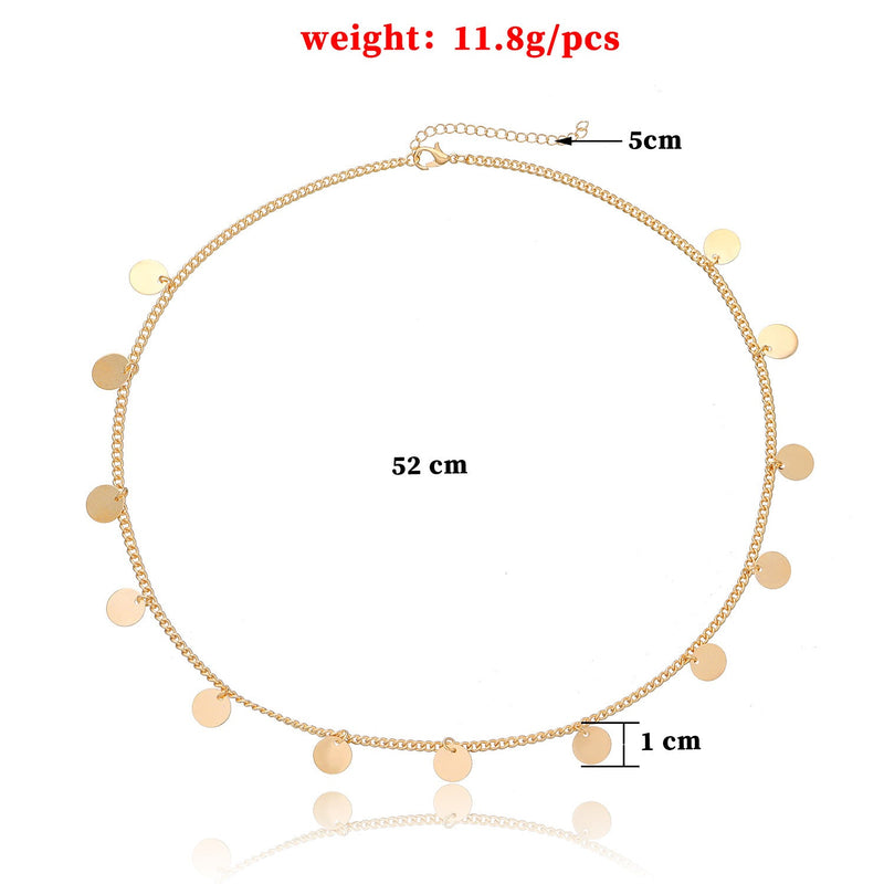 Women Metal Head Chain Headband