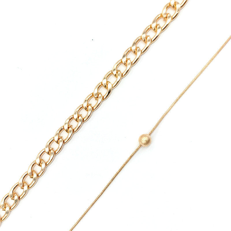 Curb Chain Cuban Link Bracelet