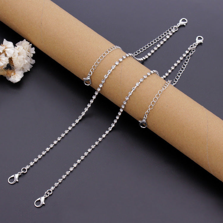 Adjustable Rhinestone Strap Bra Underwear Strap Shoulder