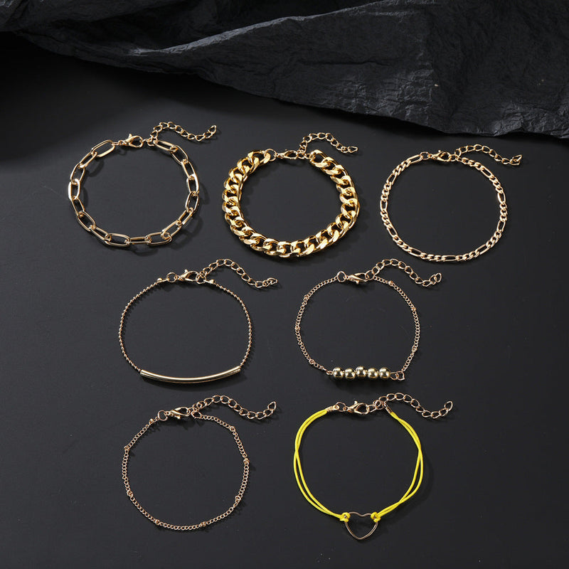 Multi-layer Chain Bracelet Set