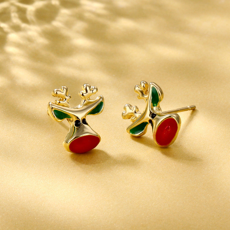 Christmas Geometric Gift Stud Earrings