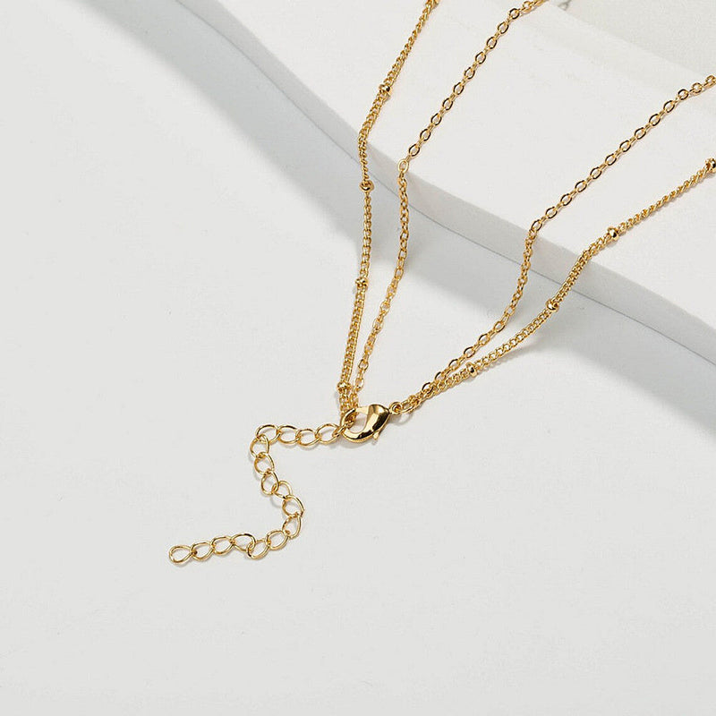 Imitation Pearl Tassels Necklace