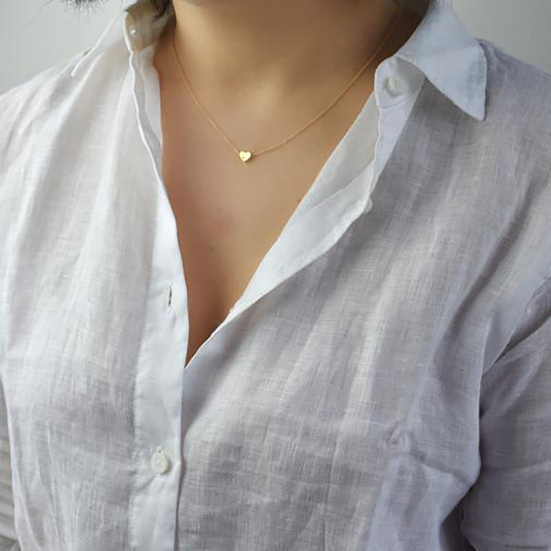 Heart Love Short Necklace