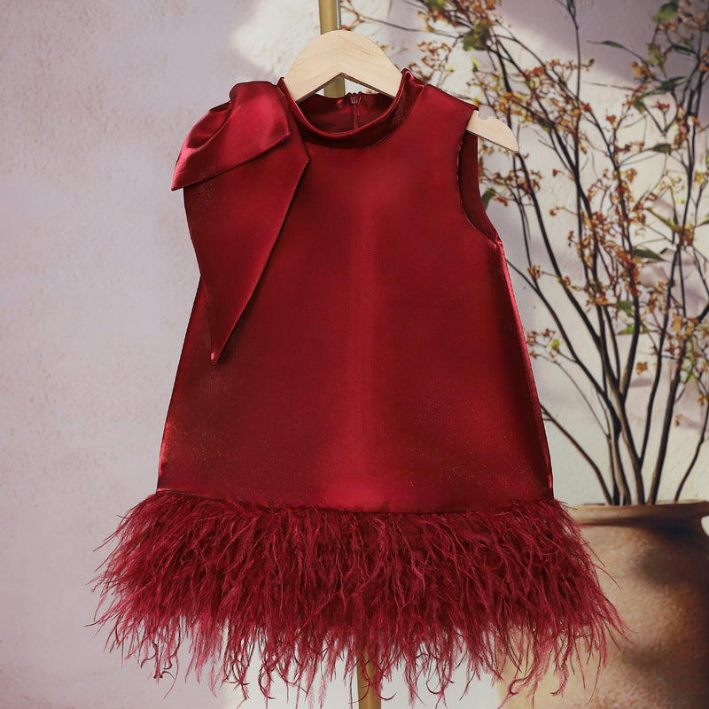 Summer New Patchwork Mesh Girls' Dress