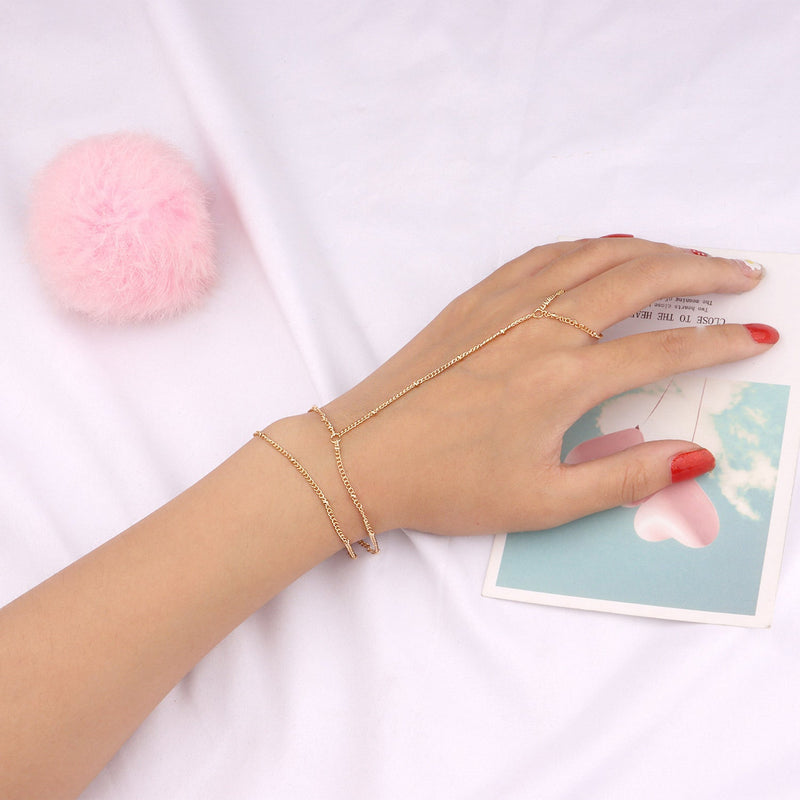 Bohemia Punk Link Bead Chain Bracelets