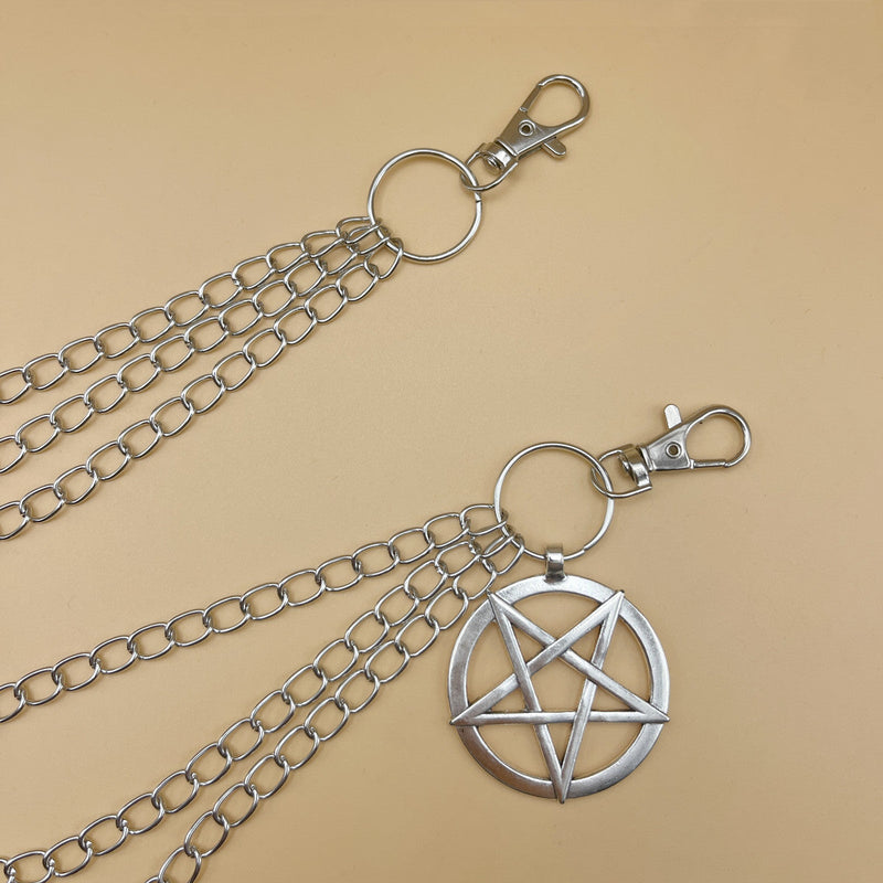 Punk Style Retro Multi-layer Trouser Chain Punk Pants Chain