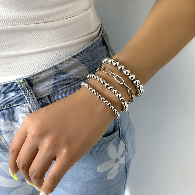 Beaded Stacking Bracelet for Women