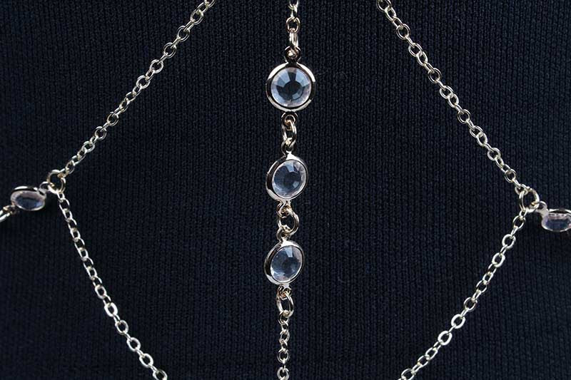 Fashion Body Jewelry Chain Romantic Belly Chest Chain