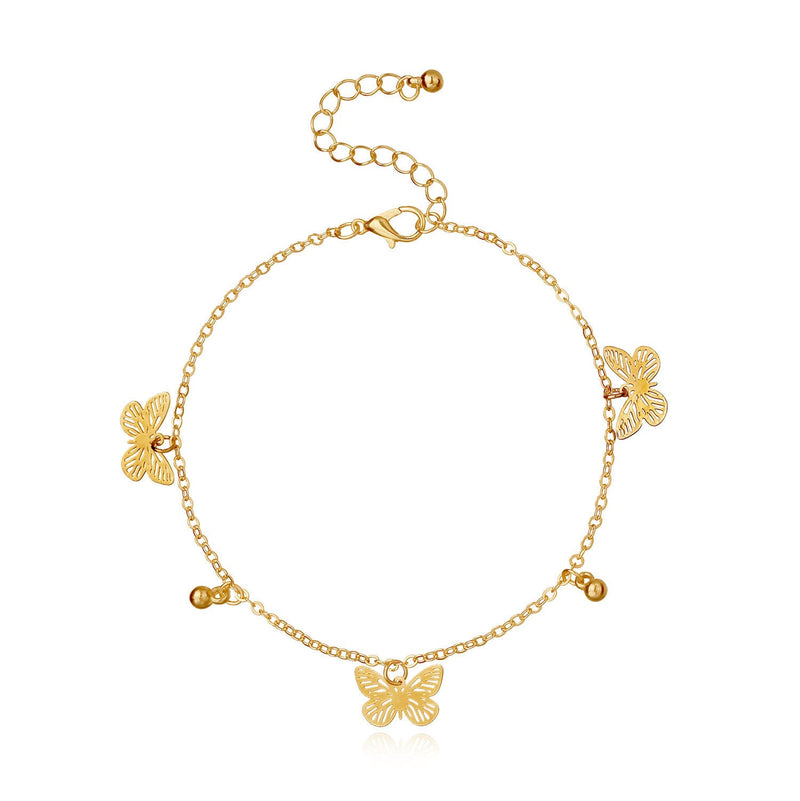 Butterfly Charms Anklets for Women