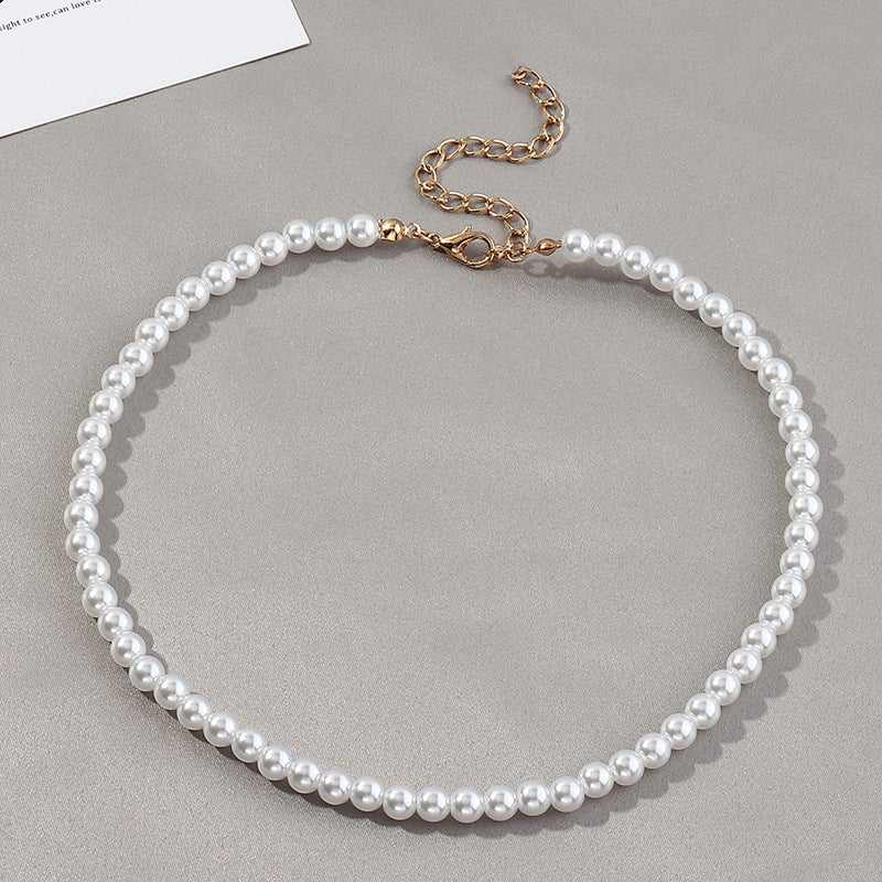 Custom Elegant Pearl Necklace Jewelry for Women