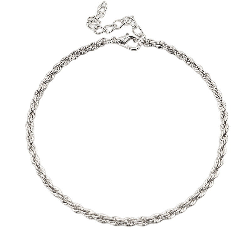 Rope Chain Anklet Women Beach Jewelry